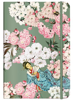 Notizbuch A5 Geisha ruhend