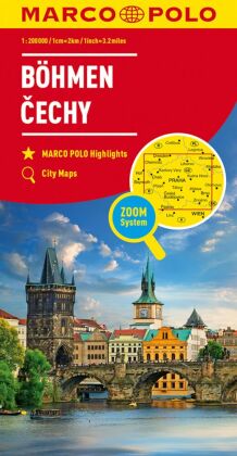 MARCO POLO Regionalkarte Böhmen 1:200.000