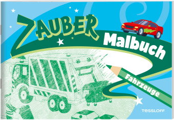 Zaubermalbuch. Fahrzeuge
