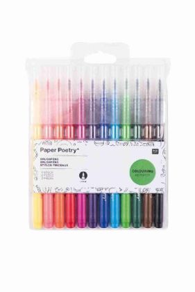 Brushpens, 12 Stück