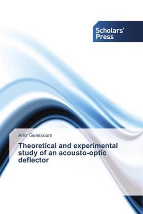 Theoretical and experimental study of an acousto-optic deflector