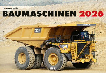 Baumaschinen Kalender 2026
