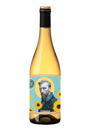 Weinflasche Weißwein Genuss & Design Vincent van Gogh