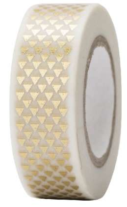 Tape Dreiecke Gold
