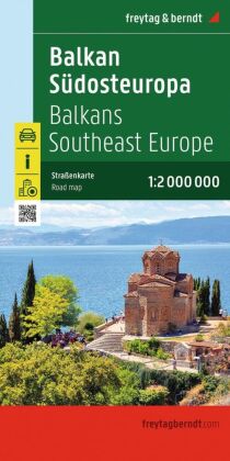 freytag & berndt Straßenkarte Balkan - Südosteuropa 1:2 Mio.