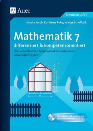 Mathematik 7 differenziert u. kompetenzorientiert, m. 1 CD-ROM