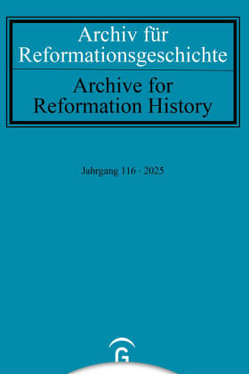 Archiv für Reformationsgeschichte - Aufsatzband