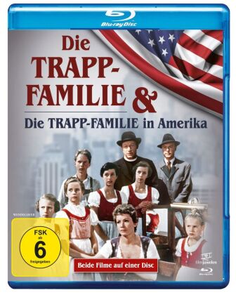 Die Trapp-Familie & Die Trapp-Familie in Amerika, 1 Blu-ray (Neuauflage)