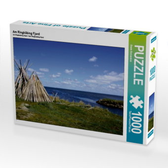 CALVENDO Puzzle Am Ringköbing Fjord | 1000 Teile Lege-Größe 64x48cm Foto-Puzzle für glückliche Stund