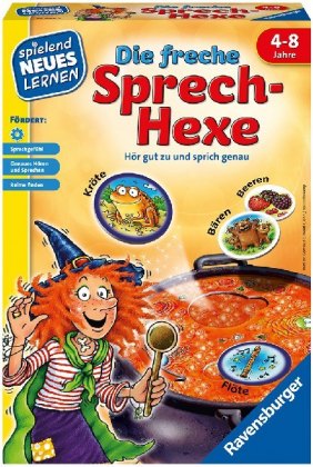 Die freche Sprech-Hexe - Kinderspiel ab 4 Jahre