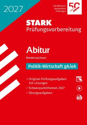 STARK Politik-Wirtschaft gA/eA - Abitur 2027 Niedersachsen - Prüfungsvorbereitung, m. 1 Buch, m. 1 B