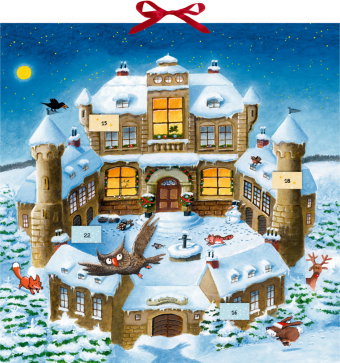 Zettel-Adventskalender - Weihnachtsraub auf Burg Felsenfest
