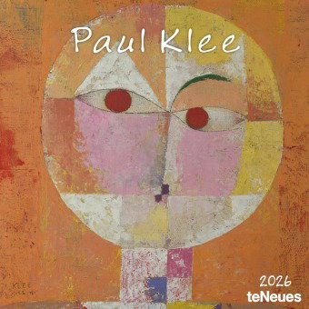 teNeues - Paul Klee 2026 - Kunst-Wandkalender 30x30 cm (30x60 cm geöffnet) | Broschürenkalender mit