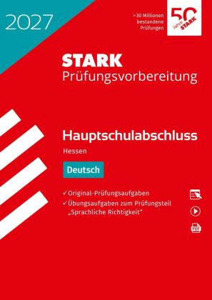 STARK Deutsch - Hauptschulabschluss 2027 Hessen - Prüfungsvorbereitung, m. 1 Buch, m. 1 Beilage