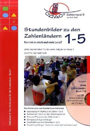 Stundenbilder zu den Zahlenländern 1-5, m. CD-ROM