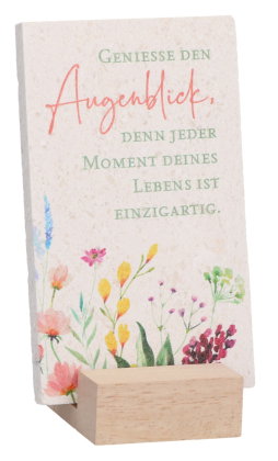 Natursteintafel - Augenblick