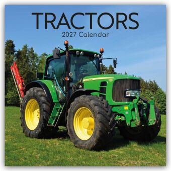 Tractors - Traktoren 2027 - 16-Monatskalender