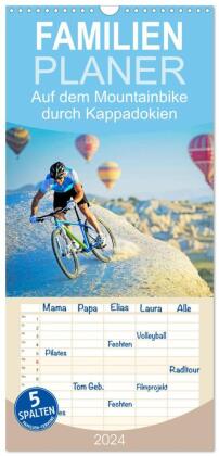 Familienplaner Auf dem Mountainbike durch Kappadokien (Wandkalender 2024 , 21 cm x 45 cm, hoch)