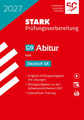 STARK Deutsch GK - Abitur 2027 NRW - Prüfungsvorbereitung, m. 1 Buch, m. 1 Beilage