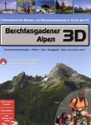 Berchtesgadner Alpen 3D, 1 DVD-ROM