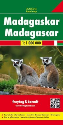 Freytag & Berndt Autokarte Madagaskar. Madagascar