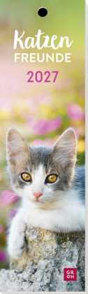 Lesezeichenkalender 2027: Katzenfreunde