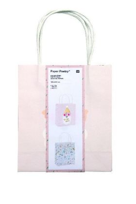 Papiertüten, Jolly Christmas, Pastell