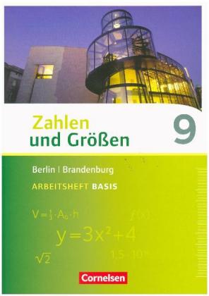 Zahlen und Größen - Berlin und Brandenburg - 9. Schuljahr