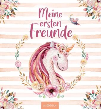 Meine ersten Freunde - Einhörner (Aquarell-Optik)