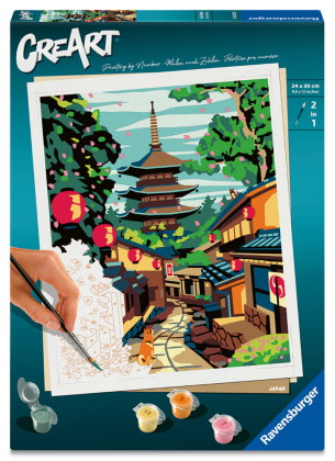 CreArt, Malen nach Zahlen Adults Trend - Japan