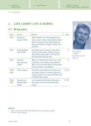 The Giver von Lois Lowry
