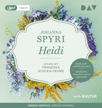 Heidi, 1 Audio-CD, 1 MP3