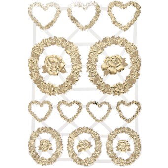 Glanzbilder Frames, Gold FSC MIX