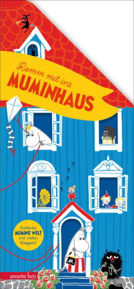 Komm mit ins Muminhaus - Das Pappbilderbuch über das Zuhause der Muminfamilie. Mit vielen Klappen zu