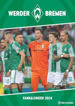 Werder Bremen 2024 - A3-Kalender - Fußball-Kalender - Fan-Kalender - 29,7x42 - Sport