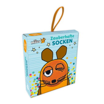 TRÖTSCH - Die Maus Zauberhafte Socken Größe 35 bis 40 Maus