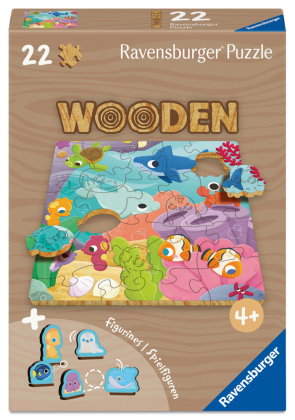 Kinderpuzzle 22 Teile - Farbenspiel der Meere