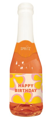 Aperitivo Spritz-Flasche 0,2l Happy Birthday