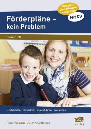 Förderpläne - kein Problem, m. 1 CD-ROM