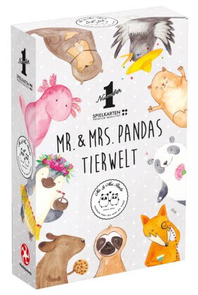 Mr. & Mrs. Panda Tierwelt (Spielkarten)