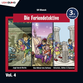 Die Feriendetektive 3-er Hörbox 4, 3 Audio-CD