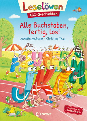 Leselöwen ABC-Geschichten - Alle Buchstaben, fertig, los!