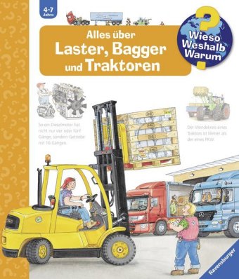 Wieso? Weshalb? Warum? Band 38 - Alles über Laster, Bagger und Traktoren
