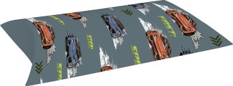 Faltbox 16x28cm Schorsch blau d.