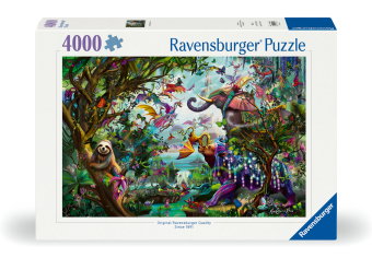 Erwachsenenpuzzle 4000 Teile - Die Drachen der Tropen