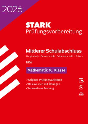 STARK Mathematik E-Kurs - Mittlerer Schulabschluss (MSA) 2026 NRW Hauptschule/Gesamtschule/Sekundars