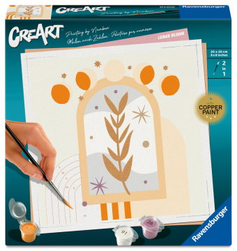 CreArt, Malen nach Zahlen Adults Trend - Mondblüte