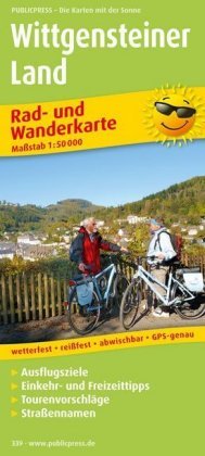 PublicPress Rad- und Wanderkarte Wittgensteiner Land