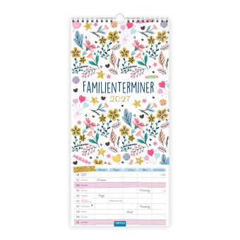 TRÖTSCH - Familienkalender Familienterminer 2027
