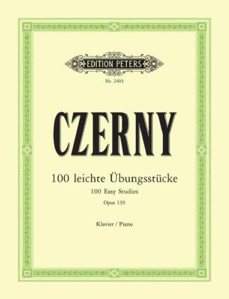 100 leichte Übungsstücke op. 139, für Klavier